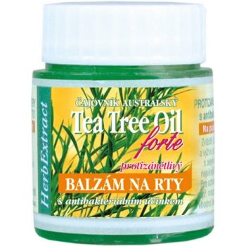 HERB EXTRACT Protizánětlivý balzám na rty s Tea Tree Oil - Forte 25 ml