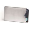 Pouzdro na doklady a karty Durable obal na kreditní kartu stříbrný 10 ks