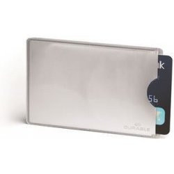 Durable obal na kreditní kartu stříbrný 10 ks