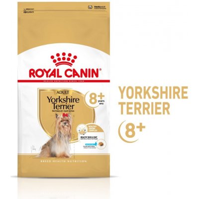Royal Canin Breed Yorkshire Terrier Adult 8+ 2 x 3 kg – Zbozi.Blesk.cz