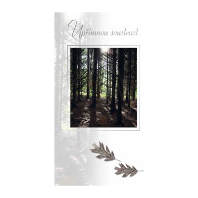 Smuteční přání kondolence – Zboží Dáma