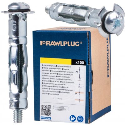 Univerzální šrouby Rawlplug 5 x 65 mm, 100 ks – Hledejceny.cz