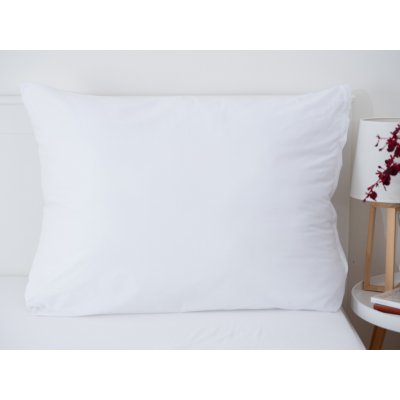 MKLuzkoviny.cz bavlna Renforcé Jasmine bílá 70 x 90 cm – Hledejceny.cz
