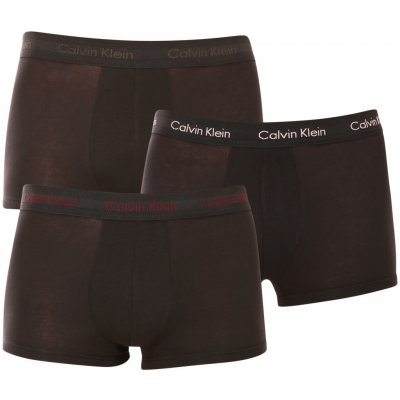 Calvin Klein 3 Pack pánské boxerky černé (U2664G-CA0)