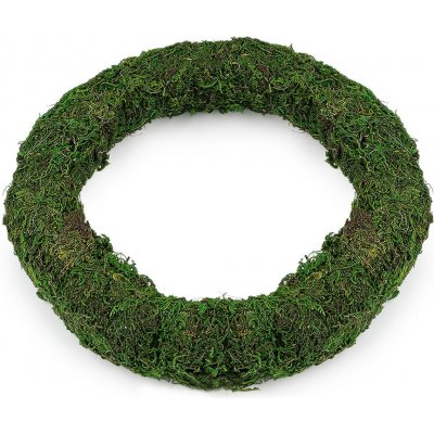 Prima-obchod Mechový věnec Ø25 cm barva zelená – Hledejceny.cz