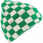 Beechfield Čepice Checkerboard B 531 kelly green Zelená kelly/špinavá bílá – Hledejceny.cz