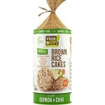 Rice Up Bezlepkové celozrnné rýžové chlebíčky s chia a quinoa 120 g – Hledejceny.cz