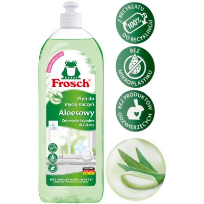 Frosch prostředek na mytí nádobí Aloe vera 750 ml – Zbozi.Blesk.cz