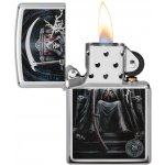 ZIPPO chrom poliert color Anne Stokes Grim Reaper – Hledejceny.cz