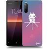 Pouzdro a kryt na mobilní telefon Sony Pouzdro Picasee silikonové Sony Xperia 10 II - Mirai - Maneki Neko černé