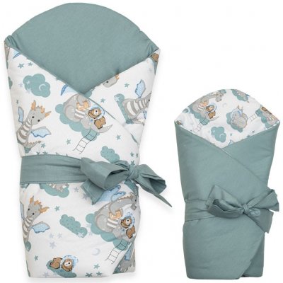 New Baby Oboustranná dětská zavinovačka Dráček – Hledejceny.cz