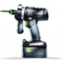 Akušroubovák Festool DRC 18/4 Li 5,2 Plus 574696