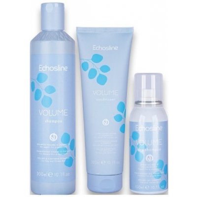 Echosline Volume Letní Set - Šampon 300 ml + kondicionér 300 ml + suchý šampon 100 ml
