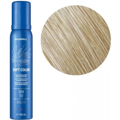 Goldwell pěnový přeliv na vlasy 10V pastelová blond 125 ml – Hledejceny.cz