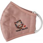 Respinano Nano rouška s aktivním stříbrem dětská světle růžová 3 – Zboží Dáma
