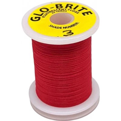 Veniard Nit Glo-Brite Floss Neon 03 Crimson 25yd – Hledejceny.cz