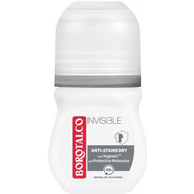 Borotalco Invisible roll-on 50 ml – Hledejceny.cz