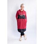 Italy fashion Šaty s kapucí SUNSHINE Tmavě modrá – Hledejceny.cz