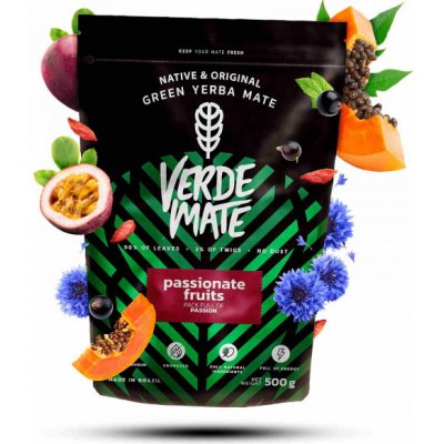 Verde Mate Green Passionate Fruits Yerba Maté 500 g