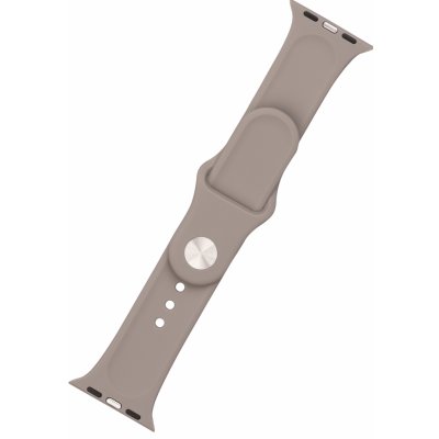 FIXED Silicone Strap na Apple Watch 38/40/41 mm - tmavě šedý FIXSST-434-DRGR – Zboží Živě
