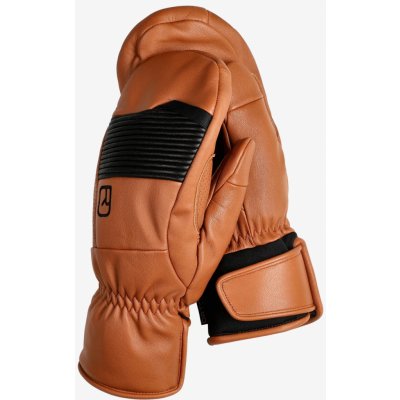 Palčáky Ortovox Full Leather Mitten bristle brown – Hledejceny.cz