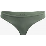 Roxy plavky Beach Classics Tanga zelené – Zboží Dáma