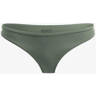 Roxy plavky Beach Classics Tanga zelené – Zboží Dáma