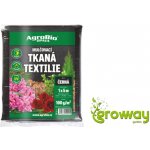 AgroBio Tkaná 2 x 5 m 100 g/m² černá – Zboží Mobilmania