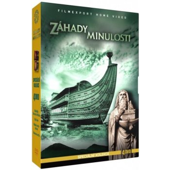 Záhady minulosti: Atlantida: Ztracená civilizace + Boží hněv + Hledání archy úmluvy + Noemova archa, 4 digipack DVD