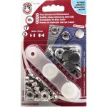 KOH-I-NOOR Druky kovové 15 mm, antracitové – Zboží Dáma