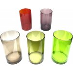 Váza sklo VÁLEC PR.15 CM, V.25 CM BARVA MIX – Hledejceny.cz