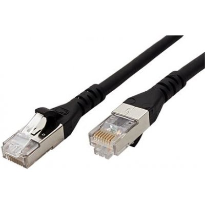 Metz Connect 130845B500-E S/FTP patch, kat. 6a, LSOH, 25m, černý – Zboží Živě