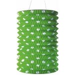 Anděl Lampion válec - zelený s puntíky - 15 x 22 x 15 cm - 9261 – Hledejceny.cz