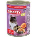 Krmivo pro kočky Smarty chunks Cat hovězí 410 g
