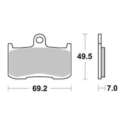 Brzdové destičky DP Brakes přední KAWASAKI Z 900 RS rok 17-21 – Zbozi.Blesk.cz