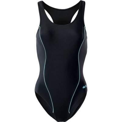 Aquawave Abra wmns jednodílné black/aqua splash – Zboží Mobilmania