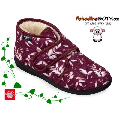 Mjartan dámská domácí obuv kotníkové papuče 815 – Zboží Dáma