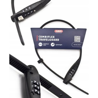 ABUS Combiflex 45cm černý – Zboží Dáma
