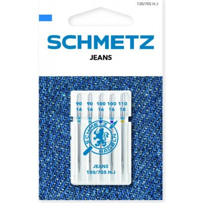 Schmetz Jehly na džínsovinu 130/705 H-J VWS 90-110 JEANS/DENIM – Zboží Dáma
