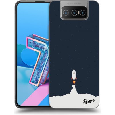 Pouzdro Picasee silikonové Asus Zenfone 7 ZS670KS - Astronaut 2 čiré