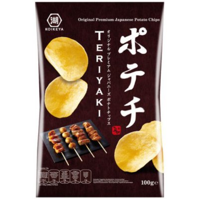 Koikeya Bramborové chipsy s příchutí Teriyaki 100 g – Zboží Mobilmania