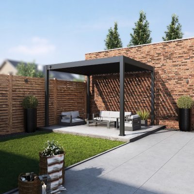 Rojaplast INTRO NEO 3,6 x 3 m, hliník/ocel – Zboží Dáma