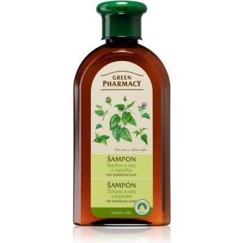 Green Pharmacy Hair Care Nettle šampon pro normální vlasy 0% Parabens Artificial Colouring SLS SLES 350 ml