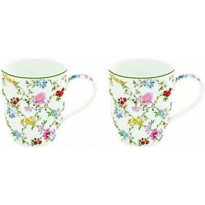 Easy Life Sada dvou porcelánových hrnků Garden Dreams 2 x 350 ml – Zboží Mobilmania