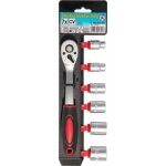 BGS 1015112 Gola sada 3/8" Kraftmann 7 dílů (8 ÷ 19 mm) v pořadači – Sleviste.cz