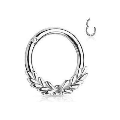 Šperky4U ocelový piercing do nosu tragus helix septum NS0040-ST