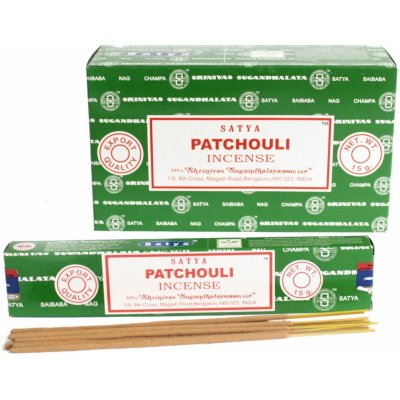 Shrinivas Satya vonné tyčinky Patchouli 15 g – Zbozi.Blesk.cz