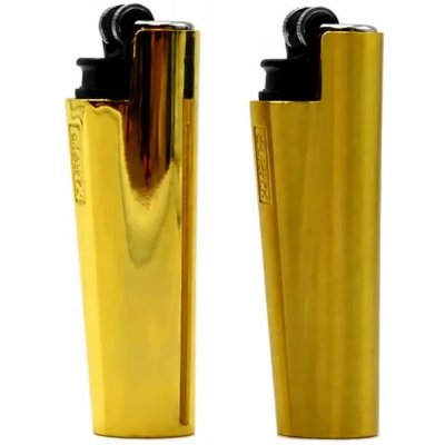 Zapalovač Clipper Metal Micro – Gold Mix – Zboží Mobilmania
