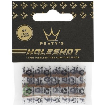 Peaty's Holeshot Tubeless Puncture Plugger Refill Knoty Pack 6x1.5mm – Zboží Mobilmania