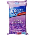 Q Clean univerzální ubrousky Levandule 50 ks – HobbyKompas.cz